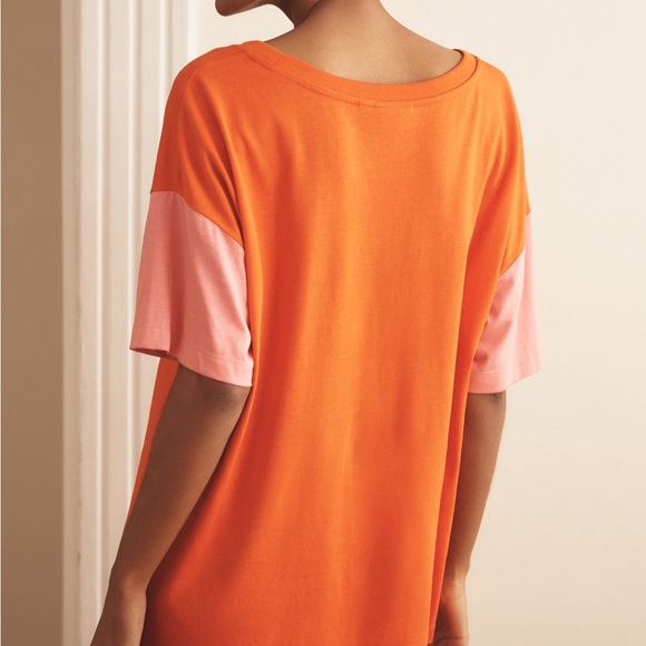 Farm Rio Orange Graphic T-Shirt with Coconut Design “Come to Brazil” 🥥 🌴 - Picture 3 of 7